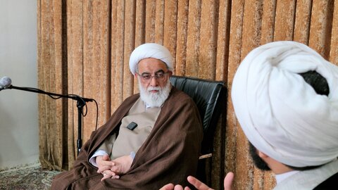 تصاویر/ دیدار سرپرست امور اجتماعی-سیاسی با دبیر شورای عالی حوزه