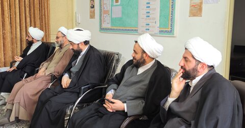 تصاویر/ دیدار سرپرست امور اجتماعی-سیاسی با دبیر شورای عالی حوزه