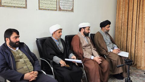 تصاویر/ دیدار سرپرست امور اجتماعی-سیاسی با دبیر شورای عالی حوزه