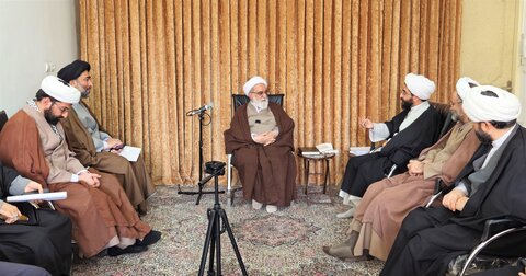 تصاویر/ دیدار سرپرست امور اجتماعی-سیاسی با دبیر شورای عالی حوزه