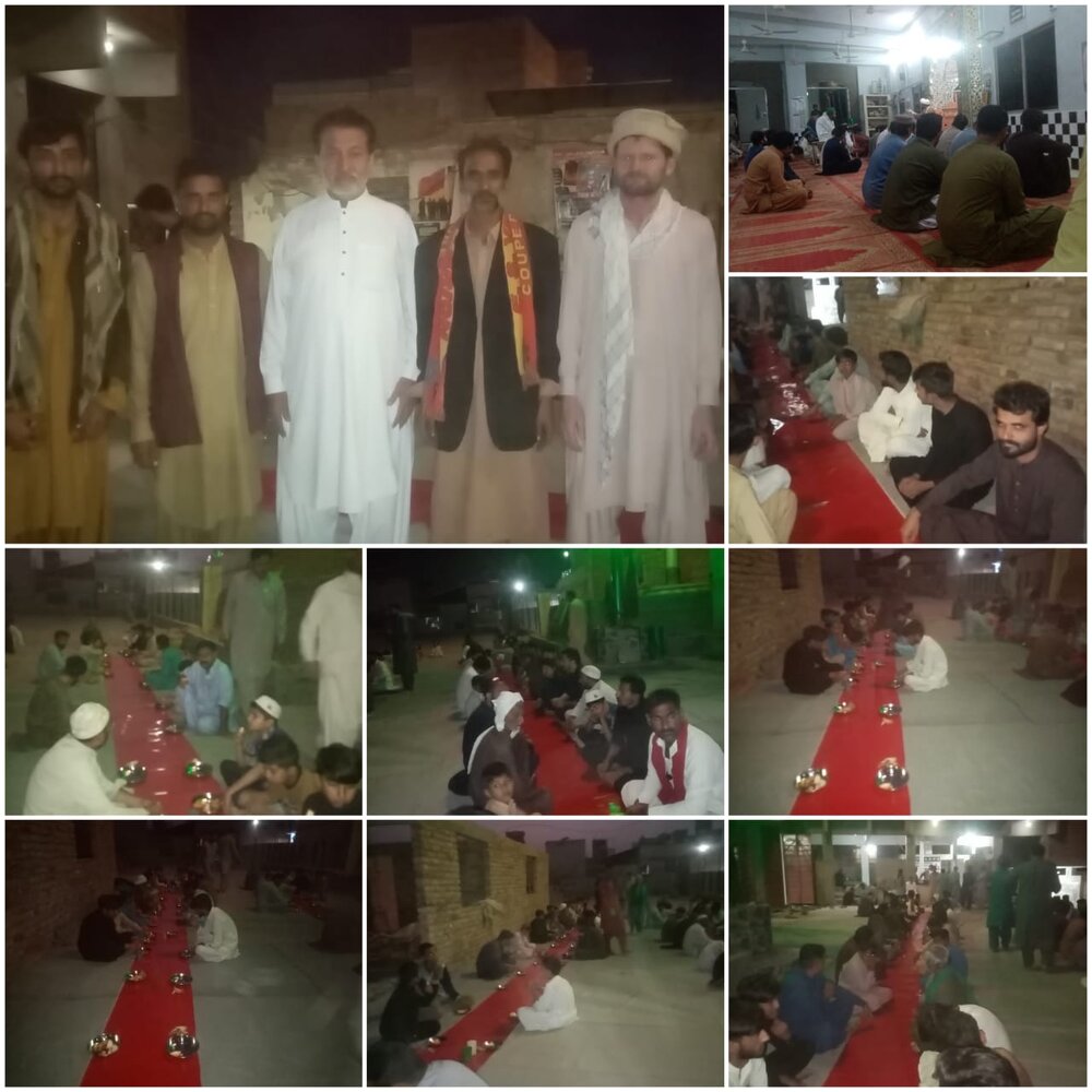 اصغریہ آرگنائيزيشن پاکستان يونٹ دادو سٹی اور ڈویژن دادو کی جانب سے اجتماعی افطاری کا پروگرام