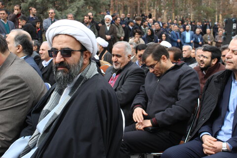 حضور مدیر حوزه علمیه استان تهران در مراسم روز درخت کاری و هفته منابع طبیعی