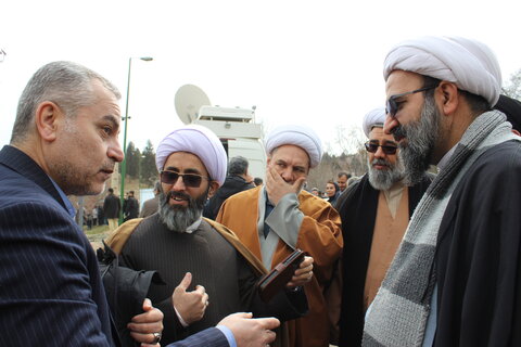 حضور مدیر حوزه علمیه استان تهران در مراسم روز درخت کاری و هفته منابع طبیعی