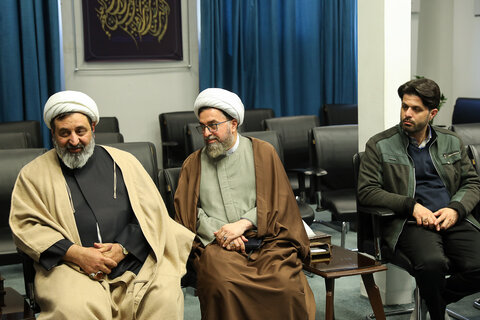 تصاویر / دیدار مسئول ستاد عملیات های فرهنگی سازمان تبلیغات کشور با نماینده ولی فقیه در استان قزوین