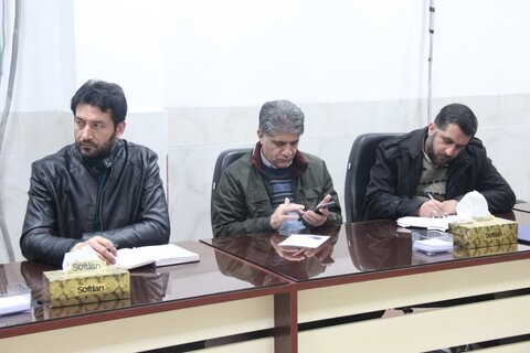 تصاویر / نشست هماهنگی برگزاری برنامه راهپیمایی روز جهانی قدس در قزوین