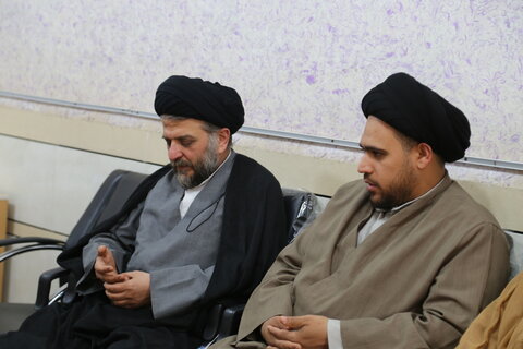 تصاویر/دیدار مدیر حوزه علمیه خوزستان با اساتید و کادر مدرسه علمیه امام جعفر صادق (ع) شهرستان سوسنگرد