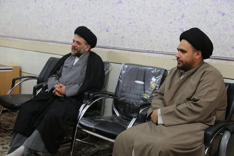 تصاویر/دیدار مدیر حوزه علمیه خوزستان با اساتید و کادر مدرسه علمیه امام جعفر صادق (ع) شهرستان سوسنگرد