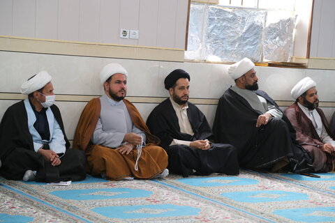 تصاویر/نشست صمیمانه مدیر حوزه علمیه خوزستان با طلاب مدرسه امام صادق(ع) شهرستان سوسنگرد