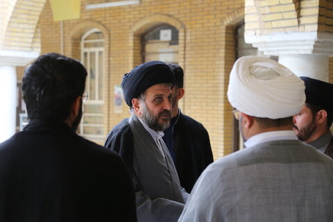 تصاویر/نشست صمیمانه مدیر حوزه علمیه خوزستان با طلاب مدرسه امام صادق(ع) شهرستان سوسنگرد
