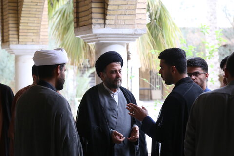 تصاویر/نشست صمیمانه مدیر حوزه علمیه خوزستان با طلاب مدرسه امام صادق(ع) شهرستان سوسنگرد