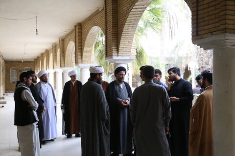تصاویر/نشست صمیمانه مدیر حوزه علمیه خوزستان با طلاب مدرسه امام صادق(ع) شهرستان سوسنگرد
