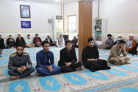 تصاویر/نشست صمیمانه مدیر حوزه علمیه خوزستان با طلاب مدرسه امام صادق(ع) شهرستان سوسنگرد