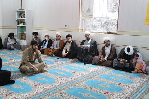 تصاویر/نشست صمیمانه مدیر حوزه علمیه خوزستان با طلاب مدرسه امام صادق(ع) شهرستان سوسنگرد