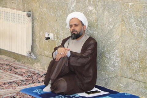 جلسه اخلاق در حوزه علمیه بناب