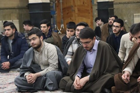 جلسه اخلاق در حوزه علمیه بناب