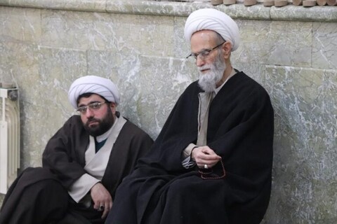 جلسه اخلاق در حوزه علمیه بناب