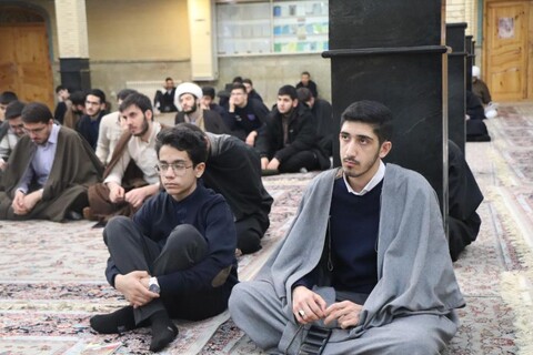 جلسه اخلاق در حوزه علمیه بناب