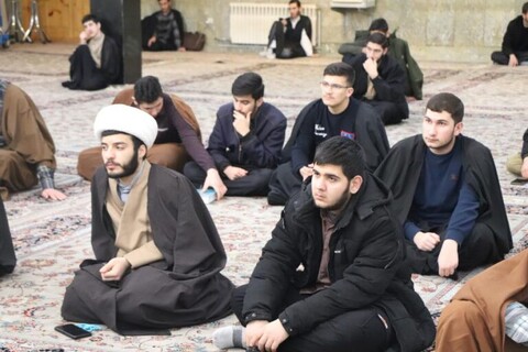 جلسه اخلاق در حوزه علمیه بناب