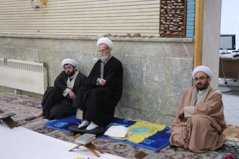 جلسه اخلاق در حوزه علمیه بناب