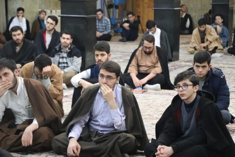 جلسه اخلاق در حوزه علمیه بناب