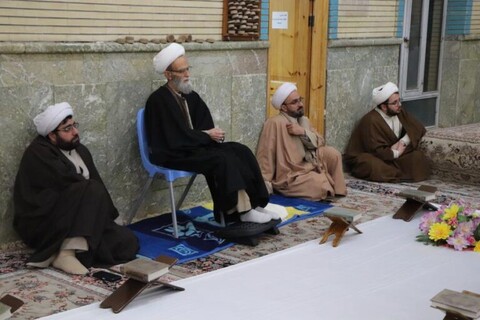 جلسه اخلاق در حوزه علمیه بناب