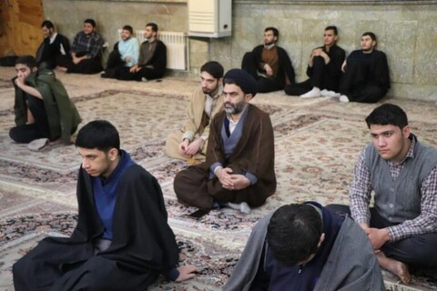 جلسه اخلاق در حوزه علمیه بناب