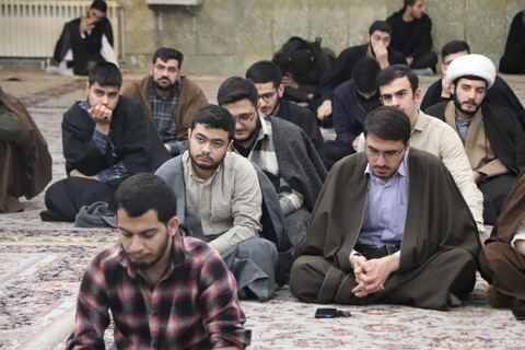 جلسه اخلاق در حوزه علمیه بناب