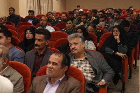 مراسم تکریم و معارفه مسئول معاونت اجتماعی سپاه ثارالله استان کرمان