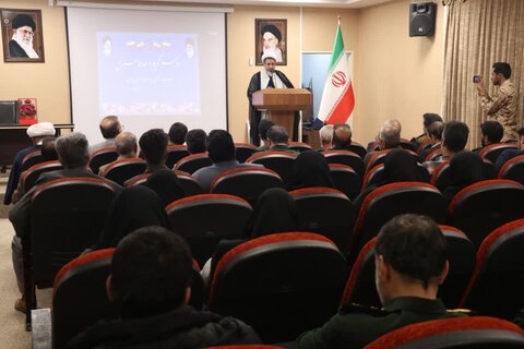 مراسم تکریم و معارفه مسئول معاونت اجتماعی سپاه ثارالله استان کرمان