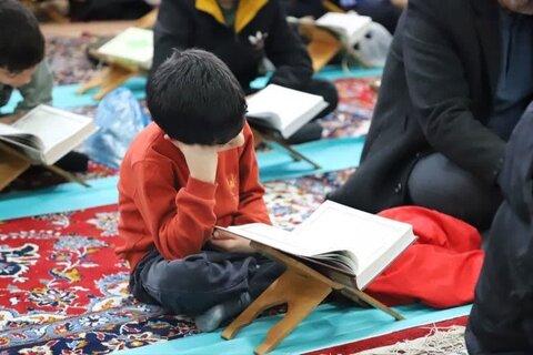 تصاویر/ مراسم جمع خوانی قرآن کریم در شاهین دژ