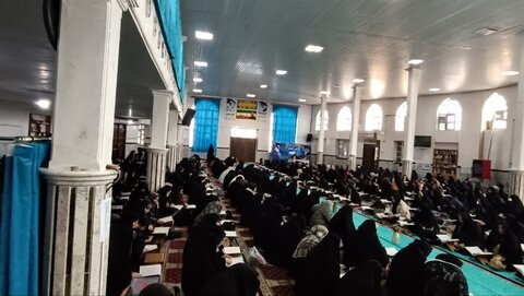 تصاویر/ مراسم جمع خوانی قرآن کریم در شاهین دژ
