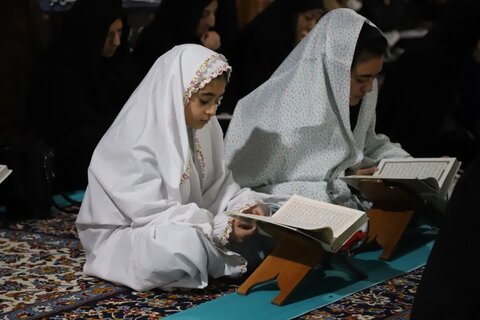 تصاویر/ مراسم جمع خوانی قرآن کریم در شاهین دژ