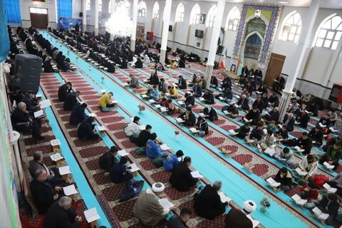 تصاویر/ مراسم جمع خوانی قرآن کریم در شاهین دژ