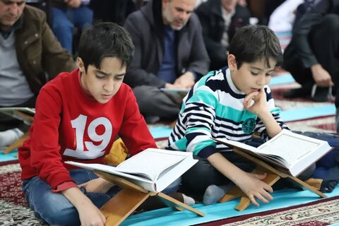 تصاویر/ مراسم جمع خوانی قرآن کریم در شاهین دژ