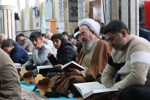 تصاویر/ مراسم جمع خوانی قرآن کریم در شاهین دژ