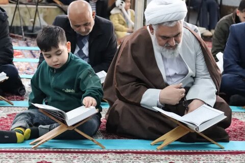تصاویر/ مراسم جمع خوانی قرآن کریم در شاهین دژ