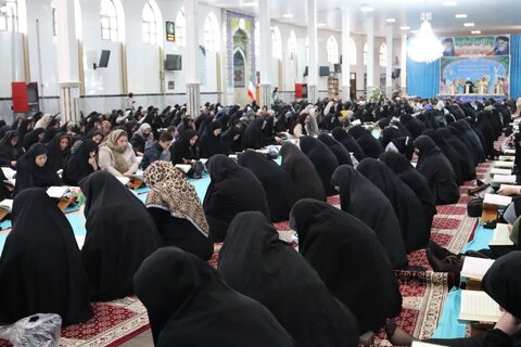 تصاویر/ مراسم جمع خوانی قرآن کریم در شاهین دژ