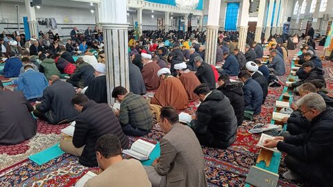 تصاویر/ مراسم جمع خوانی قرآن کریم در شاهین دژ