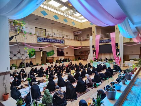 تصاویر/ مراسم جمع خوانی قرآن کریم در مدرسه علمیه ریحانة الرسول ارومیه