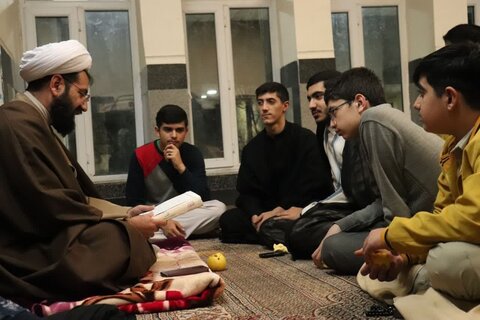 تصاویر/ سلسله نشست های اخلاقی طلاب مدرسه علمیه امام خامنه ای ارومیه