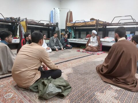 تصاویر/ سلسله نشست های اخلاقی طلاب مدرسه علمیه امام خامنه ای ارومیه