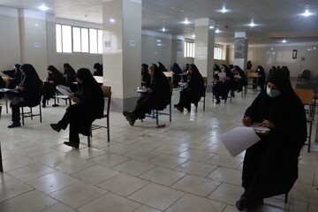 رقابت علمی ۱۵۰طلبه خواهر البرزی در المپیاد علمی حوزه‌های علمیه