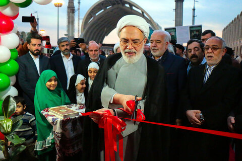 تصاویر/ افتتاحیه سی و دومین نمایشگاه بین المللی قرآن