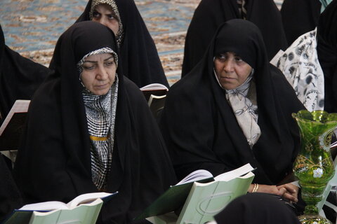 تصاویر /برگزاری محفل قرانی امت پیروز ویژه بانوان در راستای طرح زندگی با آیه ها