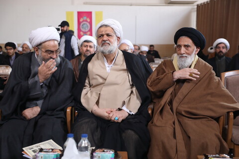 تصاویر/ آیین رونمایی از احیای کتاب گرانسنگ « عبقات الأنوار»