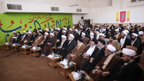 تصاویر/ آیین رونمایی از احیای کتاب گرانسنگ « عبقات الأنوار»