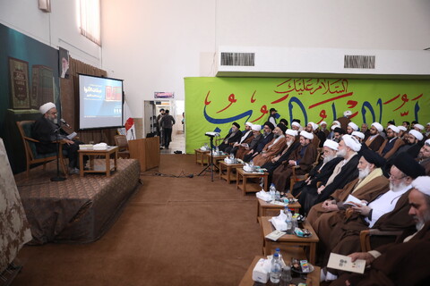 تصاویر/ آیین رونمایی از احیای کتاب گرانسنگ « عبقات الأنوار»