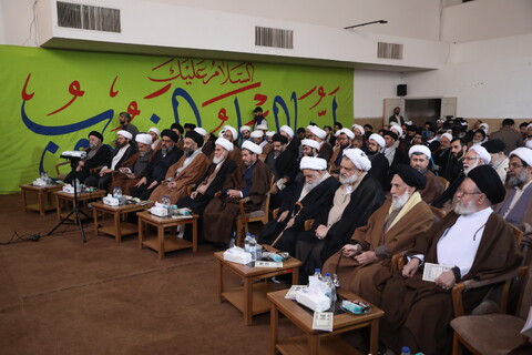 تصاویر/ آیین رونمایی از احیای کتاب گرانسنگ « عبقات الأنوار»