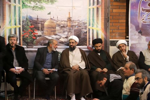 تصاویر / آیین تجلیل از خادمیاران آستان قدس رضوی استان همدان