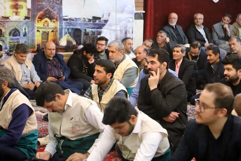 تصاویر / آیین تجلیل از خادمیاران آستان قدس رضوی استان همدان